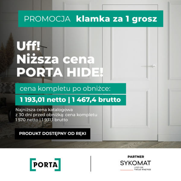 Sykomat — promocja Porta Hide