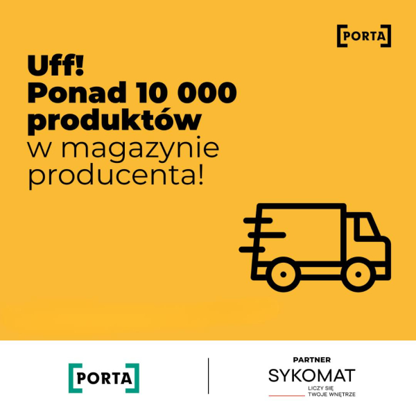 Sykomat — promocja Porta w magazynie