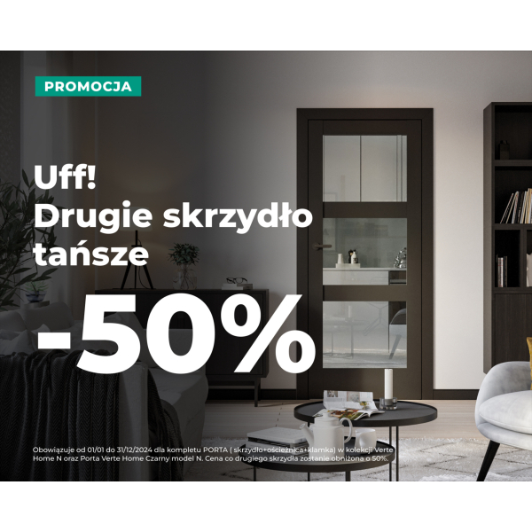 SYKOMAT - Drugie skrzydło drzwiowe 50% taniej